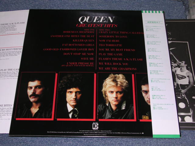 Photo: QUEEN クイーン - GREATEST HITS (MINT-/MINT) / 1981 JAPAN ORIGINAL LP 