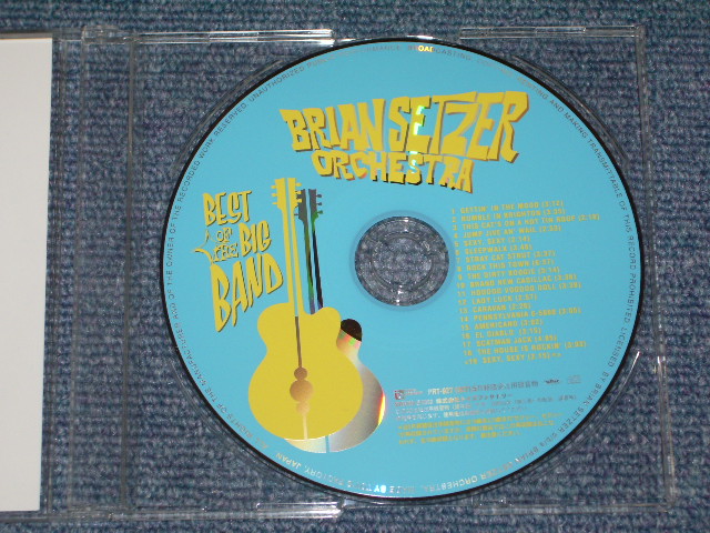 Photo: BRIAN SETZER ORCHESTRA (STRAY CATS ストレイ・キャッツ ) - PROMO ONLY ADVANCE COPY 'BEST OF BIG BAND' / 2002 JAPAN ORIGINAL PROMO ONLY CD 
