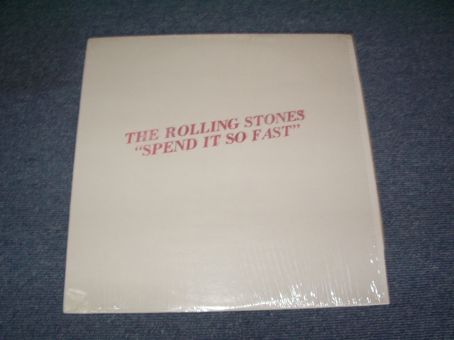 Photo1: ROLLING STONES -  SPEND IT SO FAST /  BOOT LP With SHRINK WRAP 