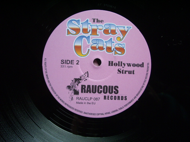 Photo: STRAY CATS - HOLLYWOOD STRUT  / COLLECTORS ( LIMITED ) 10"LP BRAND NEW DEAD STOCK 