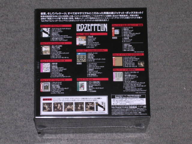 Photo: LED ZEPPELIN - DEFINITIVE COLLECTION OF MINI-LP REPLICA BOX SET /  2008 JAPAN 1st PRESS LIMITED 12CDs SEALED BOXSET  