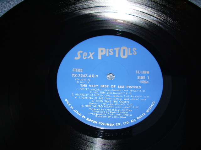 Photo: SEX PISTOLS  -  THE VERY BEST OF  / 1979 ORIGINAL LP+Obi 