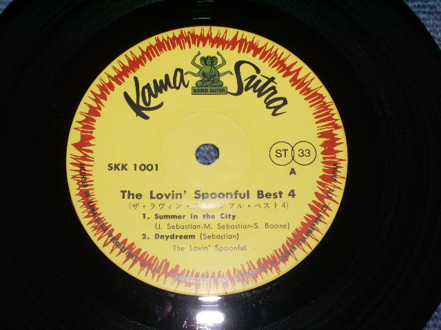 Photo: THE LOVIN' SPOONFUL - BEST 4 / 1967 JAPAN ORIGINAL 7"33EP  With PICTURE SLEEVE 