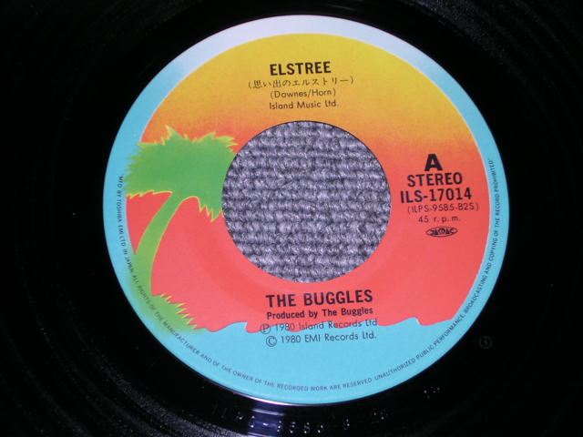 Photo: BUGGLES - ELSTREE /  1980 JAPAN ORIGINAL 7"Single 