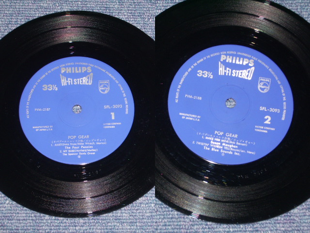 Photo: OST / V.A. ( THE FOUR PENNIES / THE SPENCER DAVIS GROUP / SUSAN MAUGHAN / THE BLUE SOUNDS INC. ) - POP GEAR  / 1965 JAPAN ORIGINAL 7"EP 