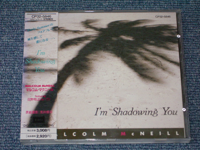 Photo1: MALCOLM McNEILL - I'M SHADOWING YOU  / 1989 JAPAN Original CD With OBI