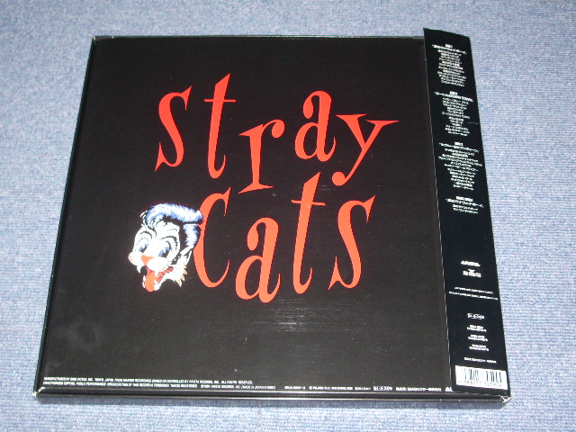 Photo: STRAY CATS - LP BOX   / 1996 JAPAN 3LPs BOX SET With OBI + EP + BOOKLET 