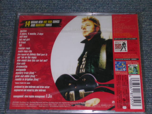 Photo: BRIAN SETZER ORCHESTRA - '68 COMEBACK SPECIAL  IGNITION! / 2001 JAPAN Sealed CD