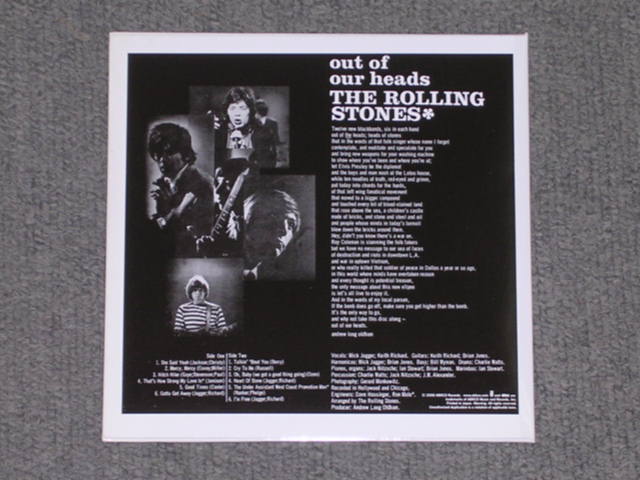 Photo: ROLLING STONES - OUT OF OUR HEAD ( UK VERSION )/  2006 JAPAN Mini-LP Paper-Sleeve CD used With CARDS  