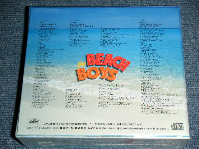 Photo: THE BEACH BOYS - THE BEACH BOYS HISTORY BOX VOL.1 / 1993  JAPAN  ORIGINAL  Brand New  Sealed  3 CD BOX SET 