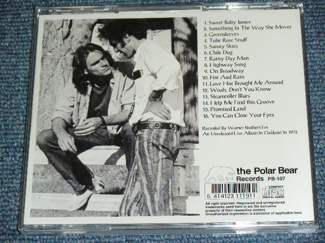 Photo: JAMES TAYLOR - BABY JAMES BY THE BAY / 2002 Brand New COLLECTOR'S CD 