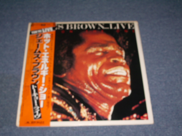 Photo1: JAMES BROWN - ...LIVE  HOT ON THE ONE / 1980 JAPAN ORIGINAL 2 LP+Obi 