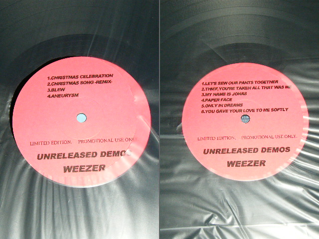 Photo: WEEZER - UNRELEAESED DEMOS  /  COLLECTORS ( BOOT ) Used LP