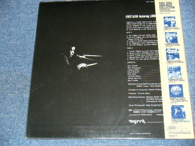 Photo: FIRST GEAR -  FIRST GEAR   / 2001 US PRESS forJAPAN STYLE JAPAN ORIGINAL LP With OBI 