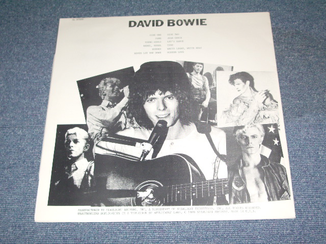 Photo: DAVID BOWIE - GLASS SPIDER TOUR   / 1985 or 1988 ??? COLLECTORS ( BOOT ) LP