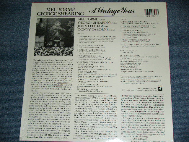 Photo: MEL TORME & GEROGE SHEARING メル・トーメ＆ ジョージ・シアリング - A VINTAGE YEARS / 1988 US PRESS+JAPAN ORIGINAL OBI-LINNER  Used LP 