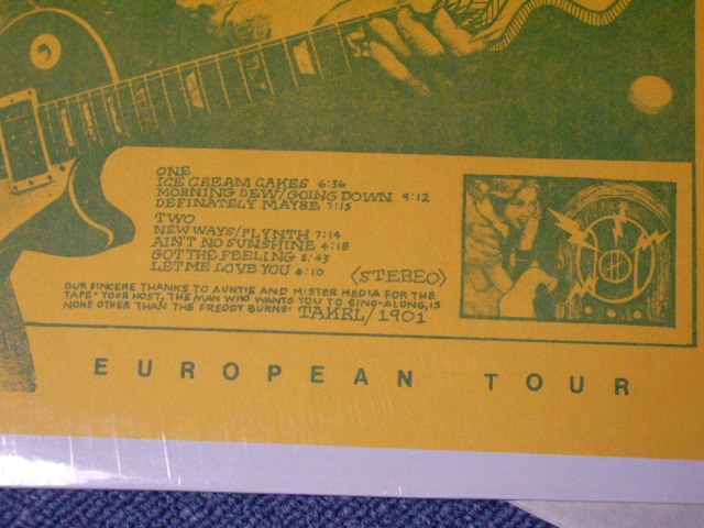 Photo: JEFF BECK GROUP - EUROPEAN TOUR ( Collectors LP ) 
