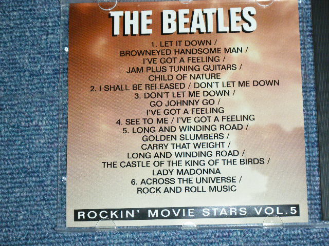 Photo: THE BEATLES -  ROCKIN' MOVIE STARS VOL.5 / Used COLLECTOR'S CD 