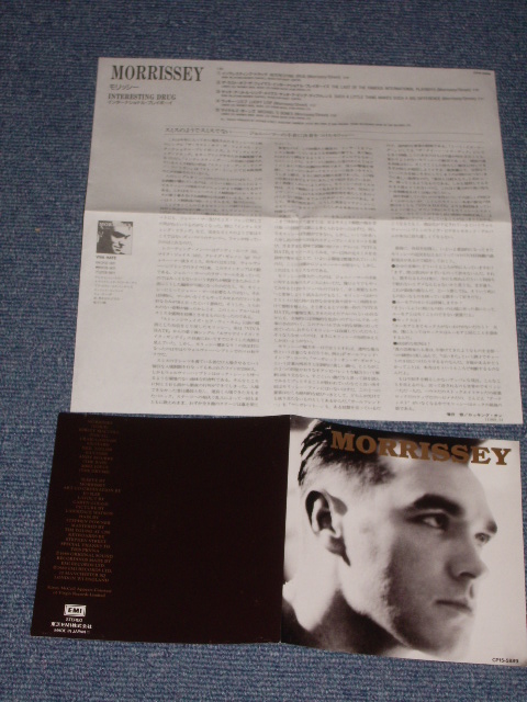 Photo: MORRISSEY (Of SMITHS )- INTERESTING DRUG (砲台：インターナショナル・プレイボーイ）/  1989 JAPAN ORIGINAL Used  CD 