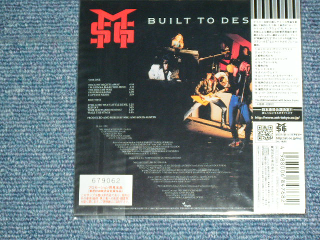 Photo: MSG MICHAEL SCHENKER GROUP - BUILT TO DESTROY/ 2006 JAPAN ONLY MINI-LP PAPER SLEEVE Promo Brand New Sealed CD 