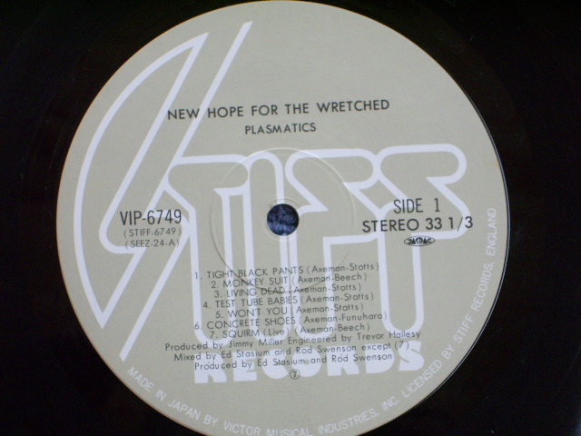 Photo: PLASMATICS - NEW HOPE FOR THE WRETCHED  / 1980 JAPAN LP w/Obi 