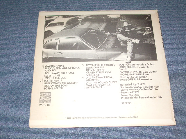 Photo: MOTT THE HOOPLE - REST IN PEACE  / 1979 US ORIGINAL  COLLECTORS  2 LP