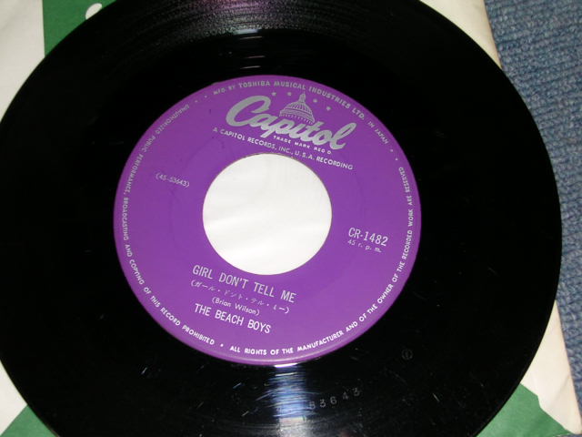 Photo: THE BEACH BOYS - BARBARA ANN / 1960s JAPAN ORIGINAL used 7"Single