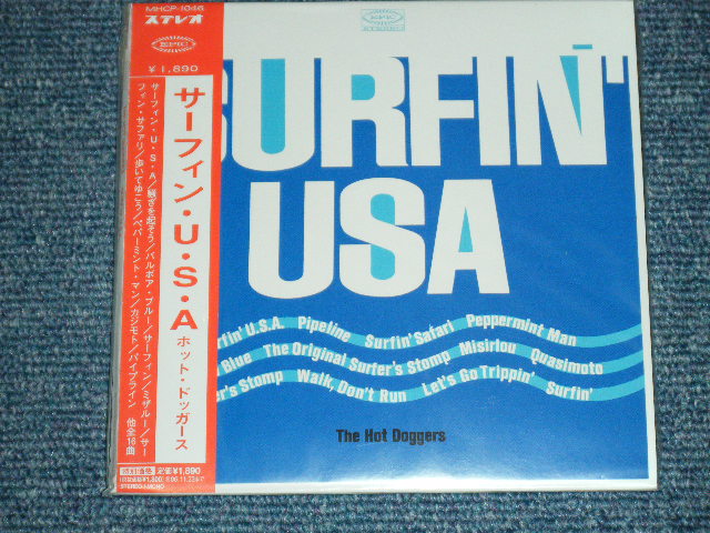 Photo1: THE HOT DOGGERS - SURFIN' USA ( ORIGINAL ALBUM + BONUS TRACKS  / MINI-LP PAPER SLEEVE CD )  / 2006 JAPAN ONLY Mini-LP Sleeve Brand New Sealed CD 