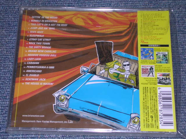 Photo: BRIAN SETZER ORCHESTRA - BEST OF THE BIG BAND / 2002 JAPAN Sealed CD