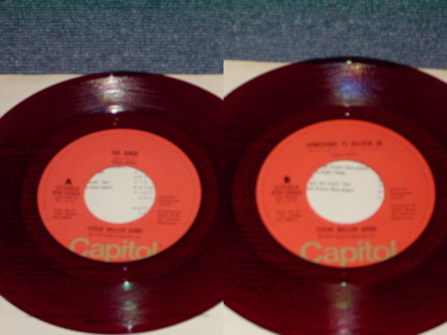 Photo: STEVE MILLER BAND - THE JOKER / 1973 JAPAN RED WAX VINYL  7" Single 
