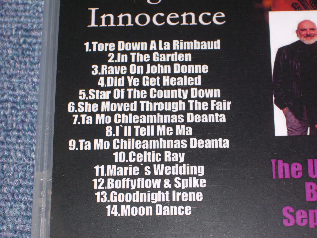 Photo: VAN MORRISON & THE CHIEFTAINS - SONG OF INNOCENCE / BRAND NEW COLLECTORS DVD