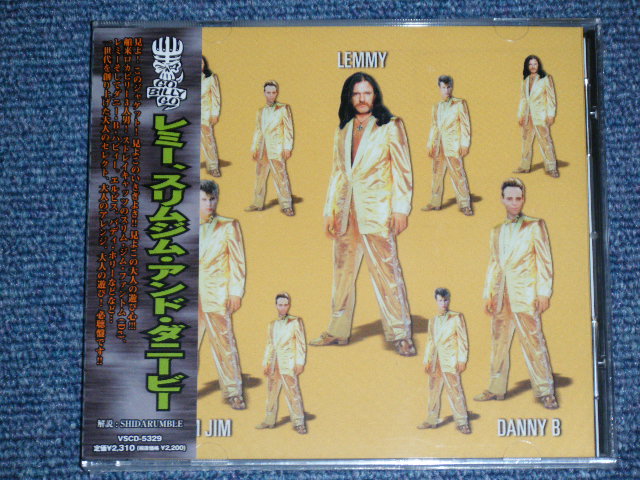 Photo1: LEMMY SLIM JIM & DANNY B -LEMMY SLIM JIM & DANNY B / 2000? US Press + Japan OBI&LINNER JAPAN O Brand New Sealed  CD 