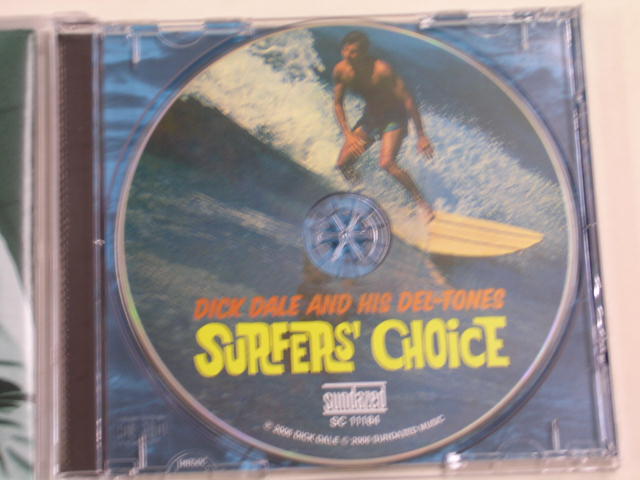 Photo: DICK DALE & HIS DEL-TONES - SURFERS' CHOICE / 2006 US + JAPAN LINNER  used  CD With OBI 