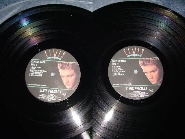 Photo: ELVIS PRESLEY - ELVIS IS BACK   / 1992 JAPAN Reissue LP With OBI 