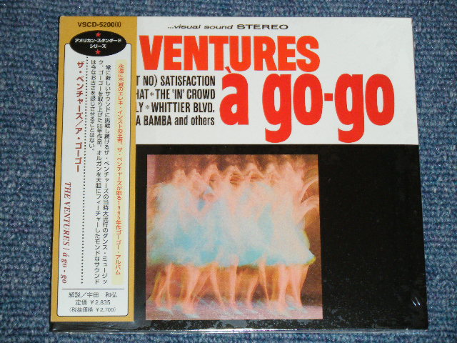 Photo1: THE VENTURES - A GO-GO / 2004 FRANCE  ORIGINAL CD With 2004 JAPAN  ORIGINAL OBI & LINNER Brand New Sealed CD 