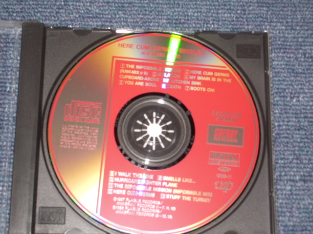 Photo: ALIEN SEX FIEND - HERE CUM GERMS+SINGLES  /  1988 JAPAN Promo ORIGINAL Used  CD 