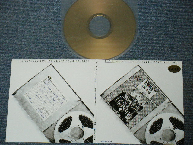 Photo: THE BEATLES  - LIVE AT ABBEY ROAD STUDIOS ( GOLD DISC VESION ) / Mini-LP PAPER SLEEVE Used COLLECTOR'S CD 