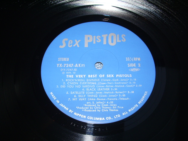 Photo: SEX PISTOLS  -  THE VERY BEST OF  / 1979 ORIGINAL LP+Obi 