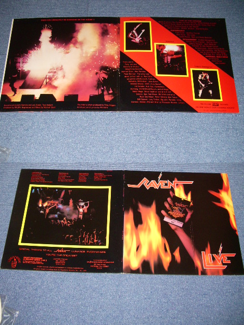 Photo: RAVEN - LIVE AT THE INFERNO   / 1984  COLLECTORS ( BOOT ) 2LP's 