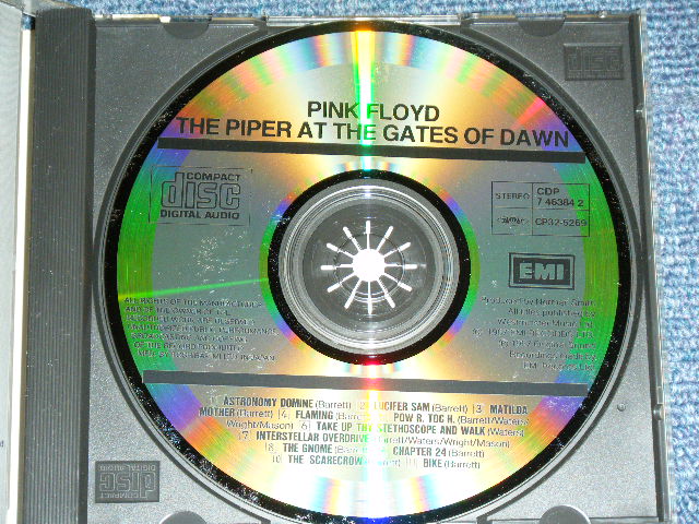 Photo: PINK FLOYD - THE PIPER AT THE GATES OF DAWN ( 2920 YEN VERSION )  /  1987 JAPAN ORIGINAL Used   CD  With OBI 