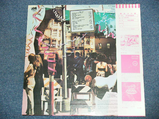 Photo: BLACK OAK ARKANSAS - STREET PARTY / 1974 JAPAN ORIGINAL Used  LP With OBI With BACK ORDER SHEET on OBI'S BACK 