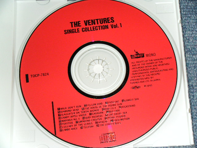 Photo: THE VENTURES - SINGLE COLLECTION VOL.1  / 1993 JAPAN Original Used CD