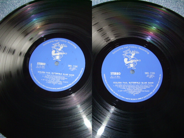 Photo: PAUL BUTTERFIELD BLUES BAND -GOLDEN  / 1970? JAPAN ORIGINAL  LP With OBI 