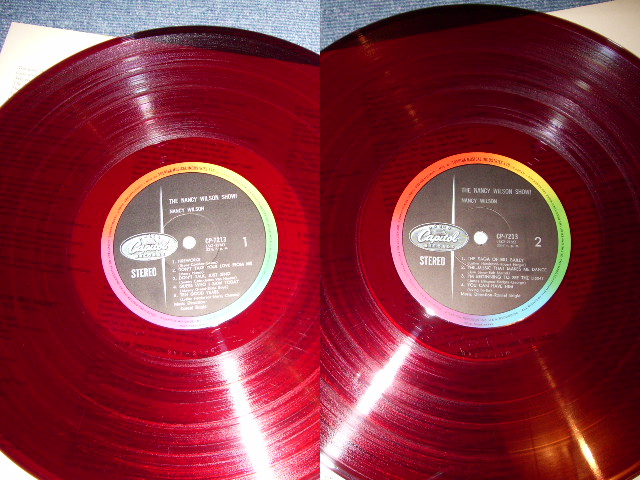 Photo: NANCY WILSON - THE NANCY WILSON SHOW  / 1960s JAPAN Original RED WAX VINYL  LP 