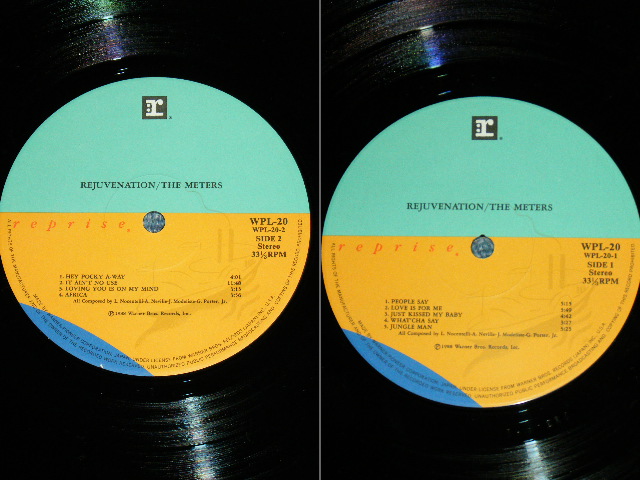 Photo: THE METERS - REJUVENATION (Ex+++,Ex+/MINT-)  1988 JAPAN OBI & LINNER Used LP With OBI