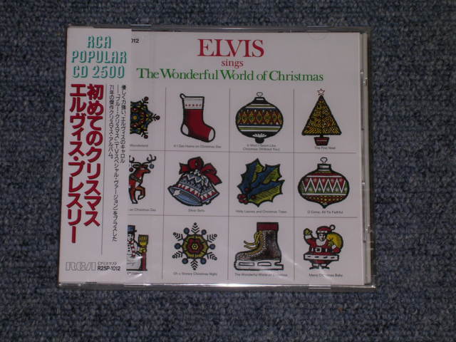 Photo1: ELVIS PRESLEY - THE WONDERFUL WORLD OF CHRISTMAS / 1989(?) JAPAN Original Brand New Sealed CD  found DEAD STOCK!!!