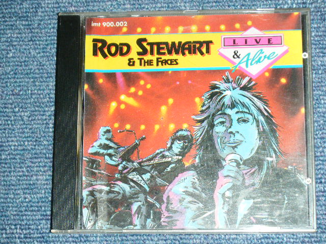Photo1: ROD STEWART & THE FACES - LIVE & ALIVE ( LIVE USA ) / COLLECTORS BOOT  Used  CD  