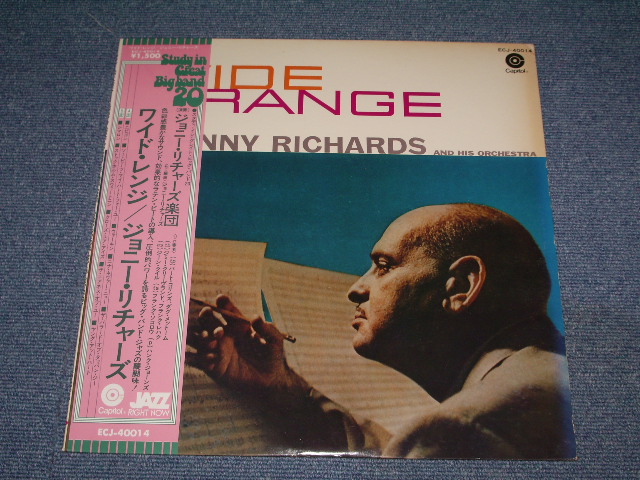 Photo1: JOHNNY RICHARDS - WIDE RANGE  ( STURDY IN GREAT BIG BAND 20 Series ) / 1975 JAPAN Used LP With OBI 