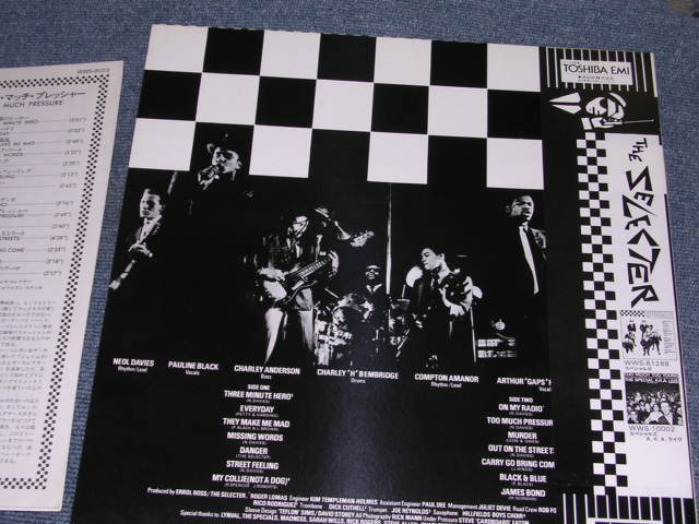 Photo: THE SELECTER - TOO MUCH PRESURE   / 1980 JAPAN ORIGINAL LP+Obi 
