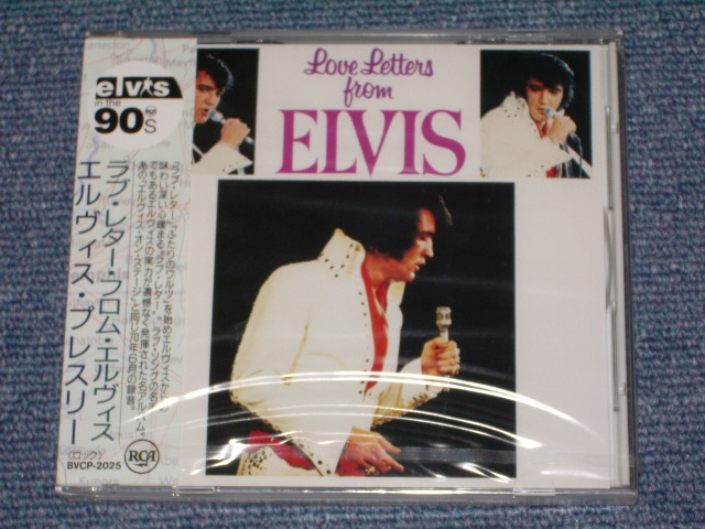 Photo1: ELVIS PRESLEY - LOVE LETTERS FROM ELVIS / 1991 JAPAN Brand New SEALED  CD With OBI